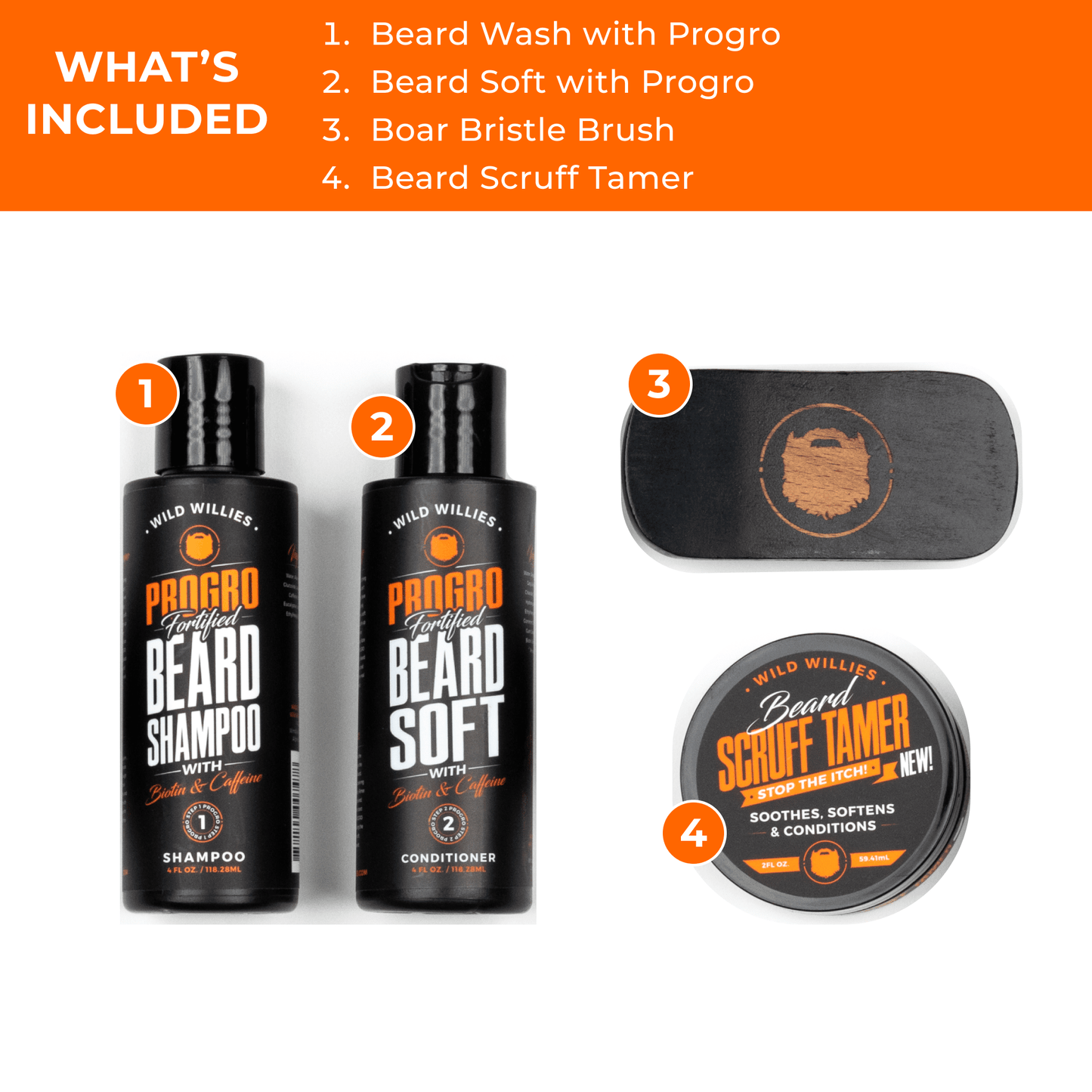 Itch & Flakes Stopper Beard Care Wild Willies