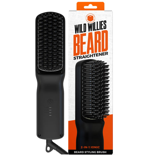 2-n-1 Beard Straightener 2.0 Tools Wild Willies 