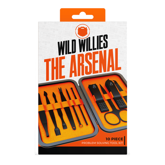Arsenal Mens Grooming Kit Tools Wild-Willies 