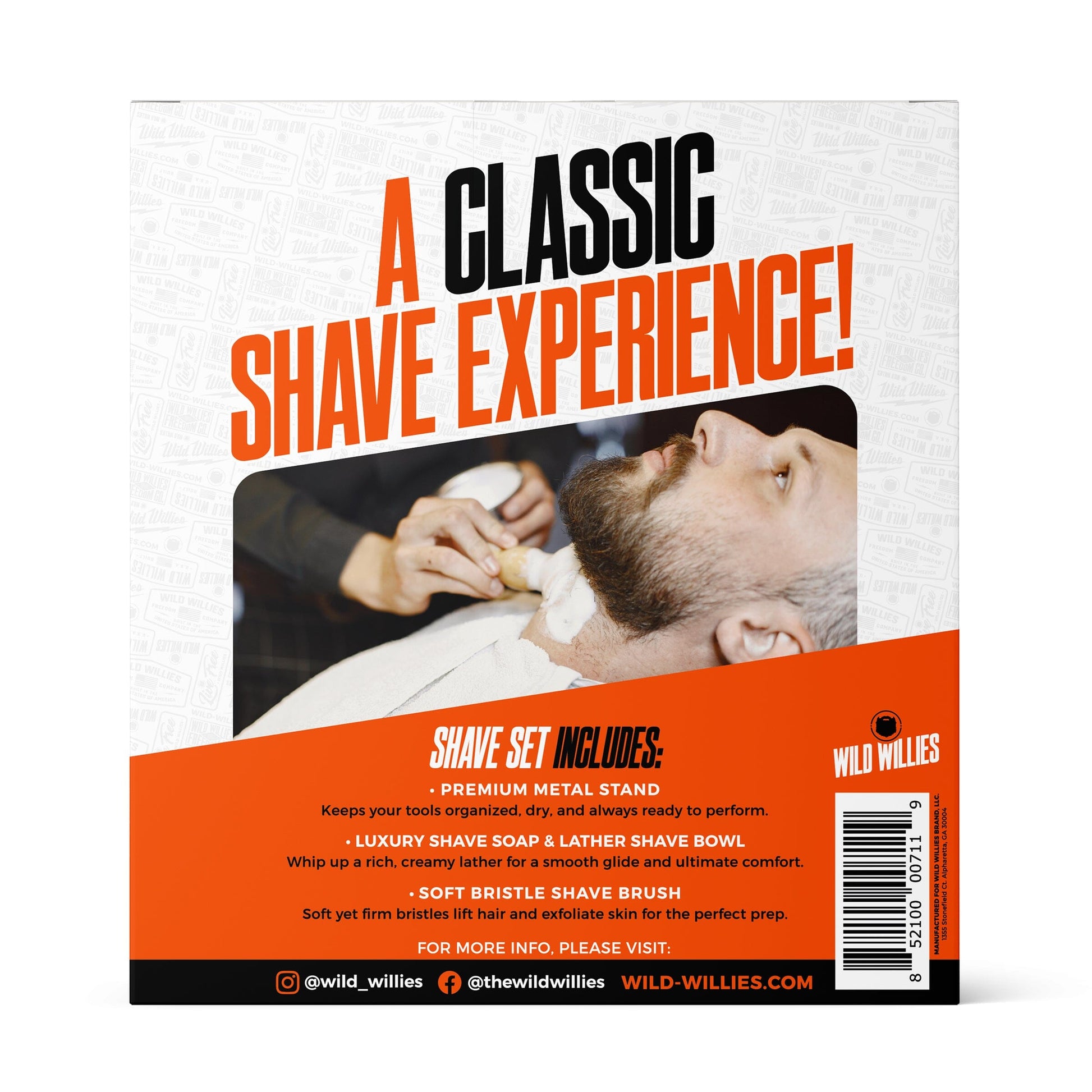 Bespoke Shave Set Skin & Body Wild Willies 