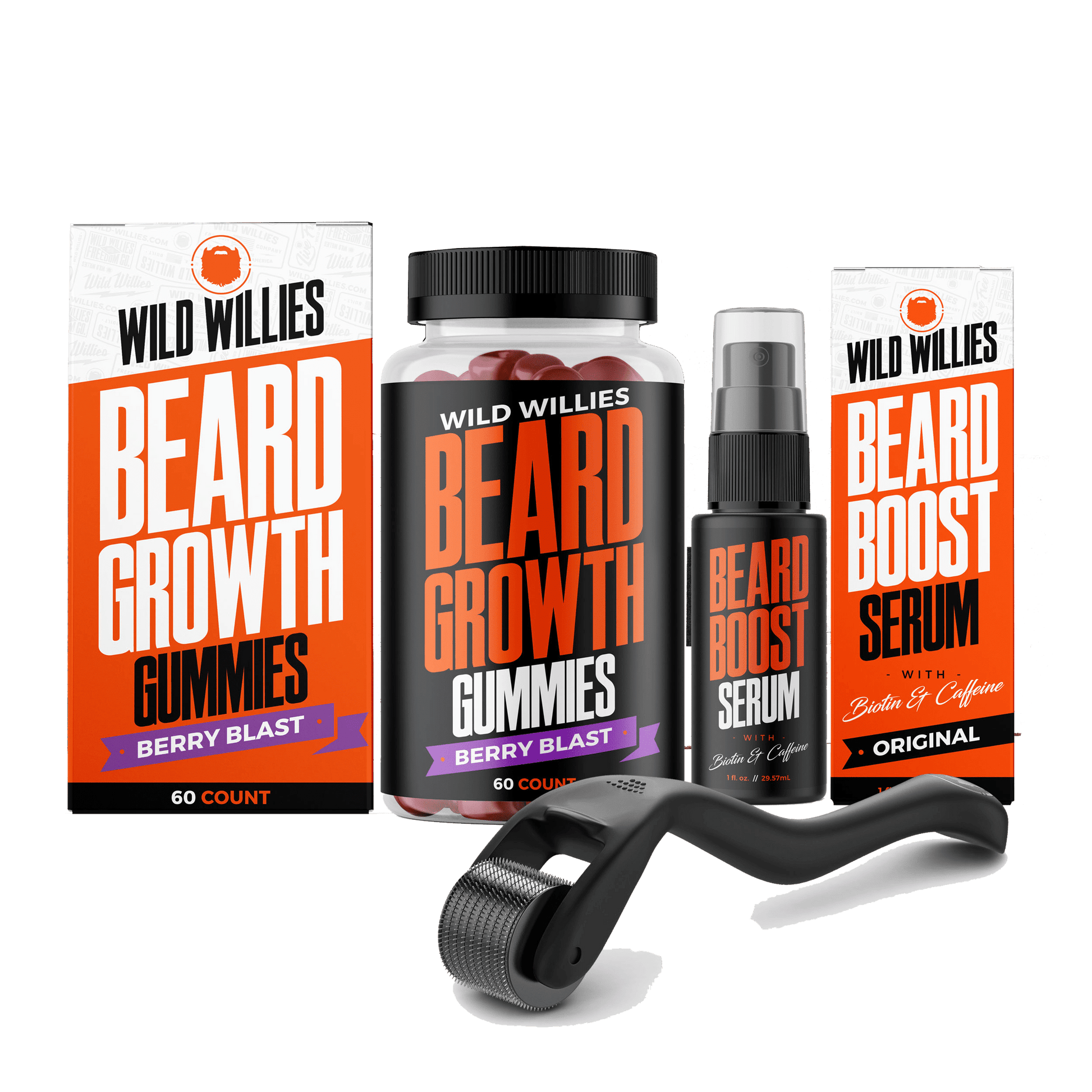 Derma Roller Set + Free Dopp Bag Kits & Bundles Wild Willies Gummies 
