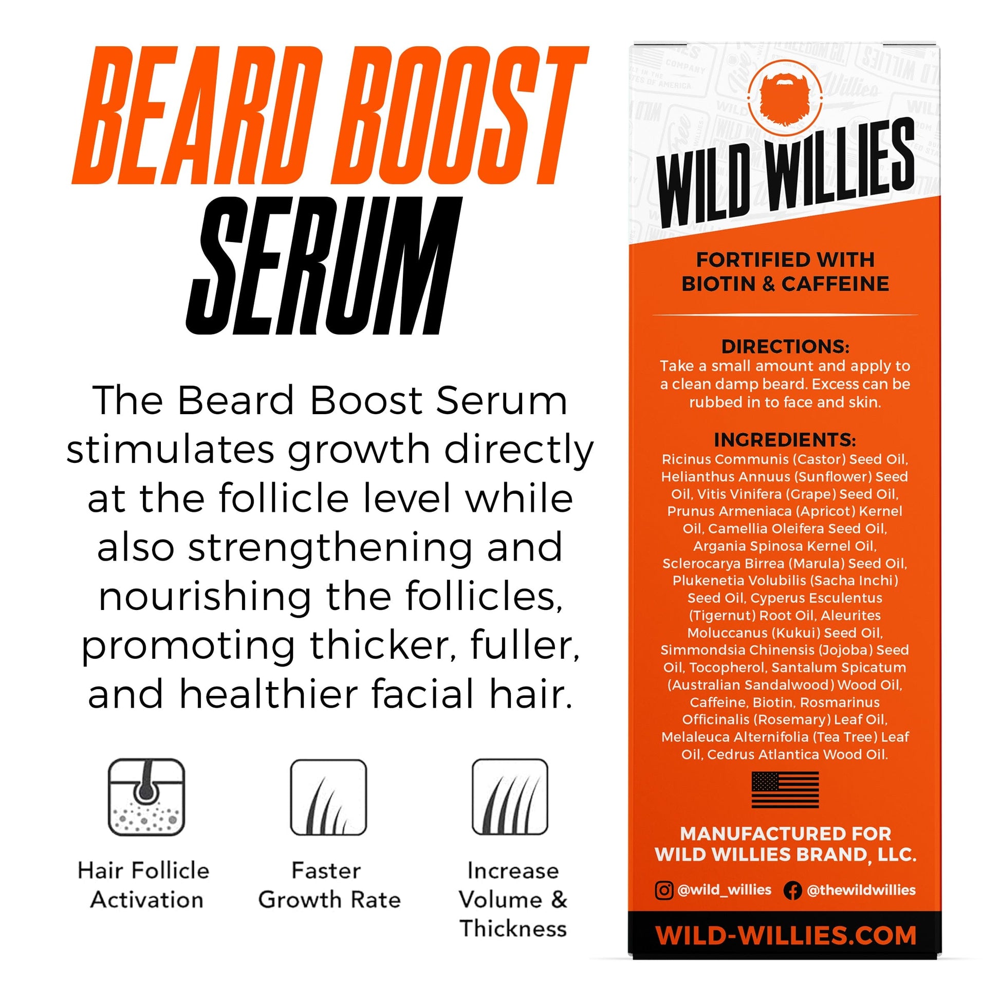 Beard Growth Kit Kits & Bundles Wild-Willies 