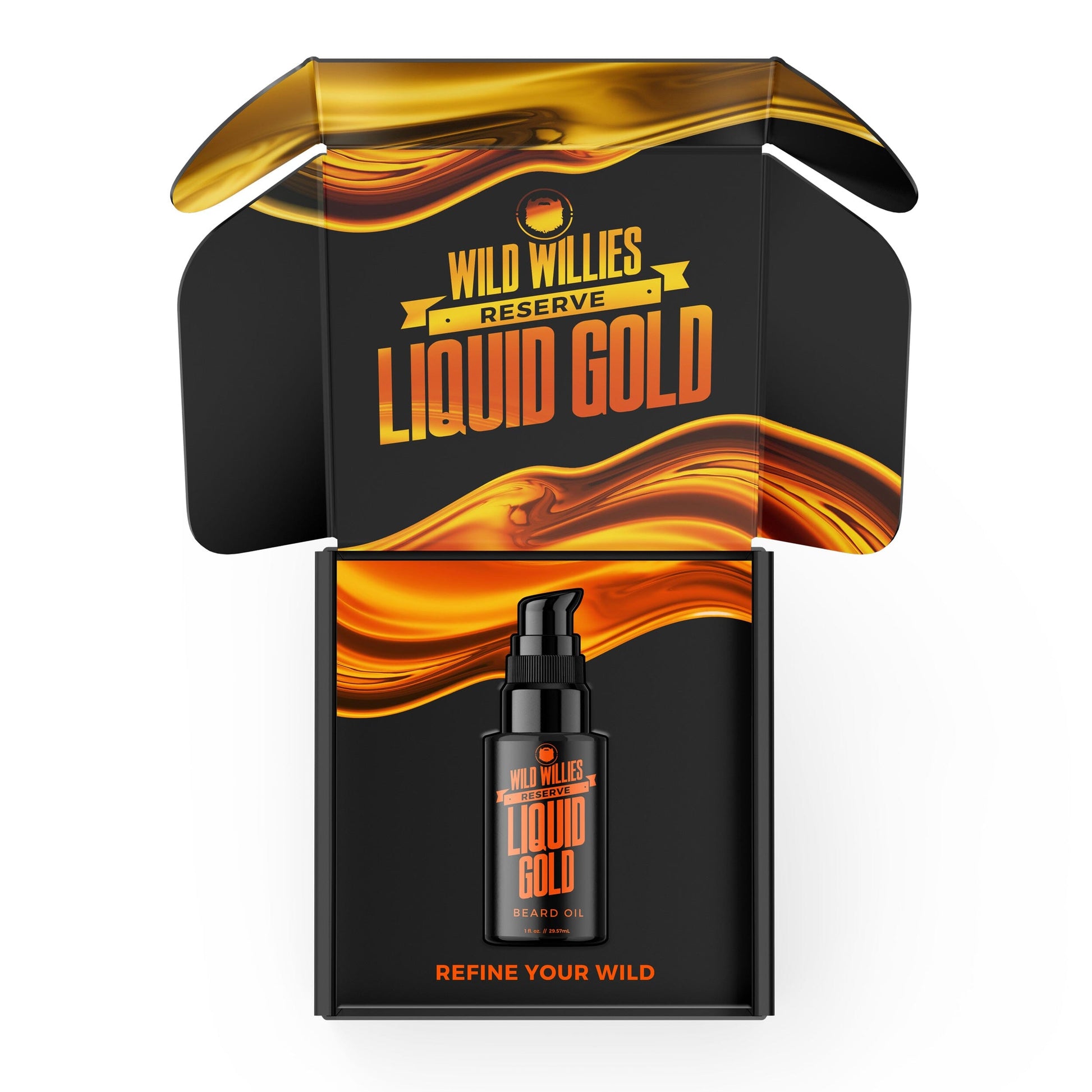 Liquid Gold Beard Oil Essentials Wild Willies 