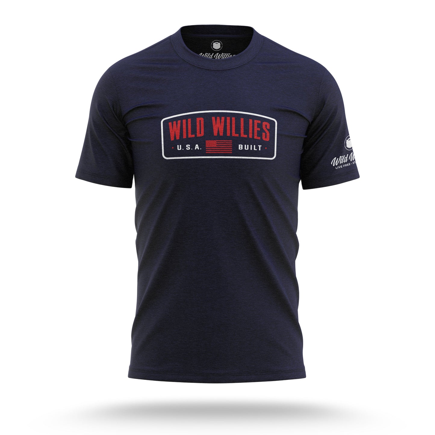 USA BUILT - T-Shirt T-Shirt Wild-Willies S NAVY 